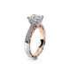 Verragio Pave Princess Engagement Ring