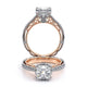 Verragio Pave Princess Engagement Ring