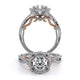 Verragio Halo Round Engagement Ring