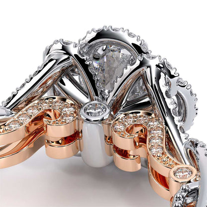 Verragio Halo Round Engagement Ring