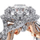 Verragio Halo Round Engagement Ring