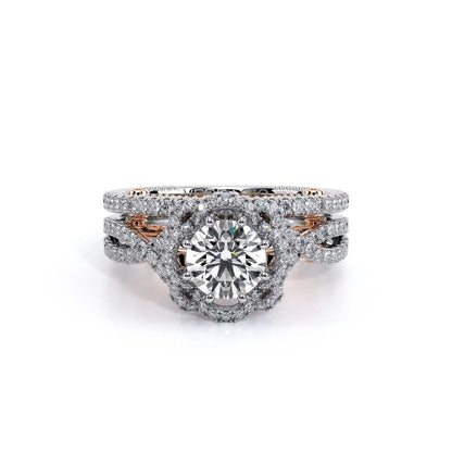 Verragio Halo Round Engagement Ring