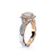 Verragio Halo Round Engagement Ring