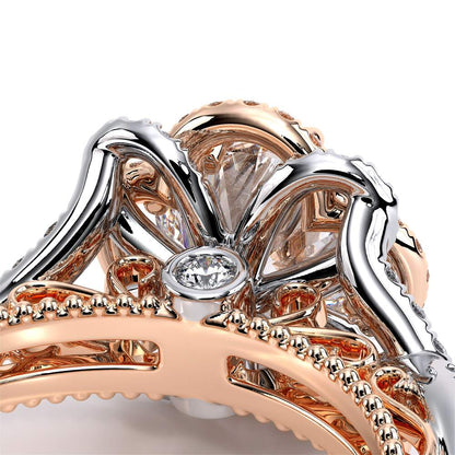 Verragio Halo Round Engagement Ring