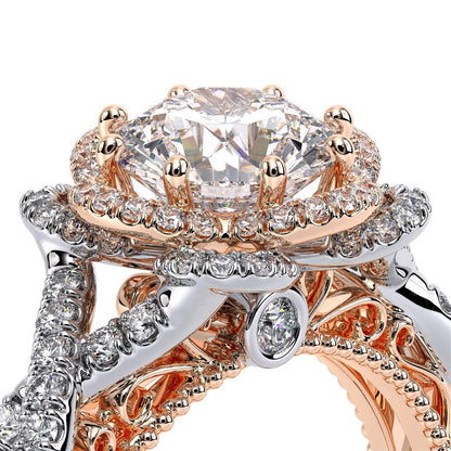 Verragio Halo Round Engagement Ring