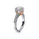 Verragio Halo Round Engagement Ring