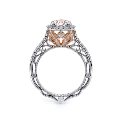 Verragio Halo Round Engagement Ring