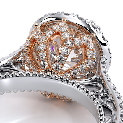 Verragio Halo Round Engagement Ring