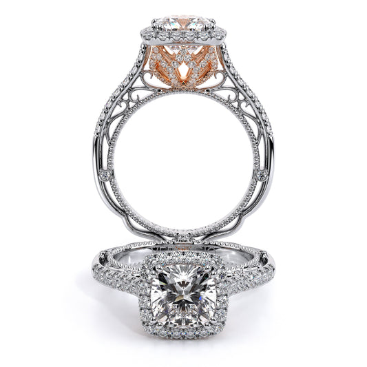 Verragio Halo Cushion Engagement Ring