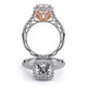 Verragio Halo Cushion Engagement Ring