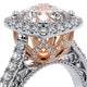 Verragio Halo Cushion Engagement Ring