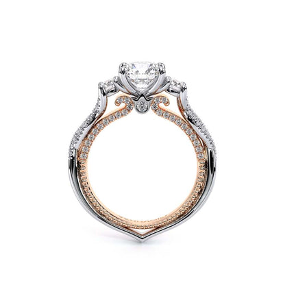 Verragio Three-Stone Round Engagement Ring