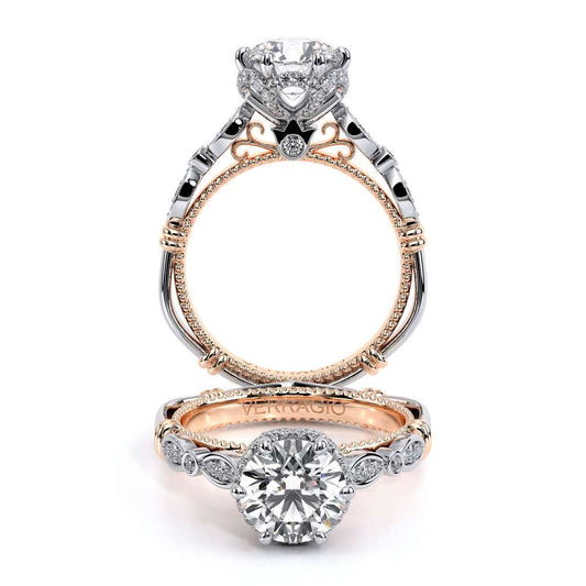 Verragio Halo Round Engagement Ring