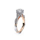Verragio Halo Round Engagement Ring