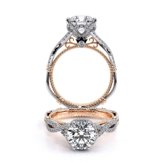 Verragio Halo Round Engagement Ring