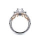 Verragio Three-Stone Emerald Engagement Ring