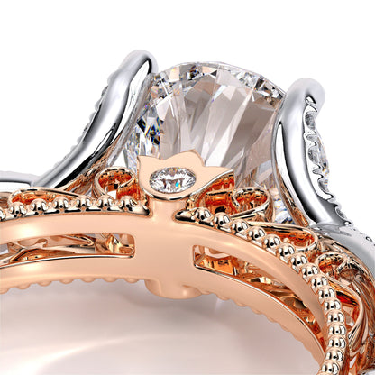 Verragio Vintage Round Engagement Ring