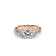 Verragio Three-Stone Round Engagement Ring