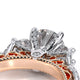 Verragio Three-Stone Round Engagement Ring