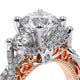 Verragio Three-Stone Round Engagement Ring