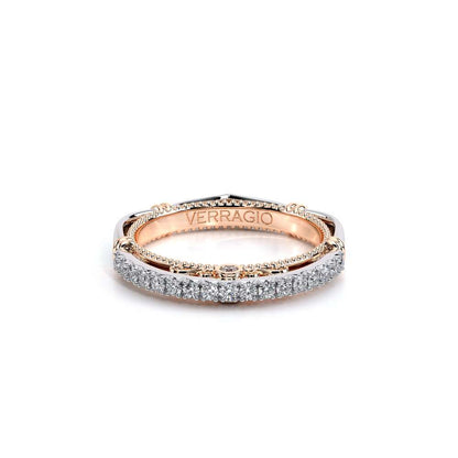 Verragio Halo Round Wedding Band