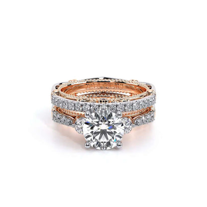 Verragio Halo Round Wedding Band