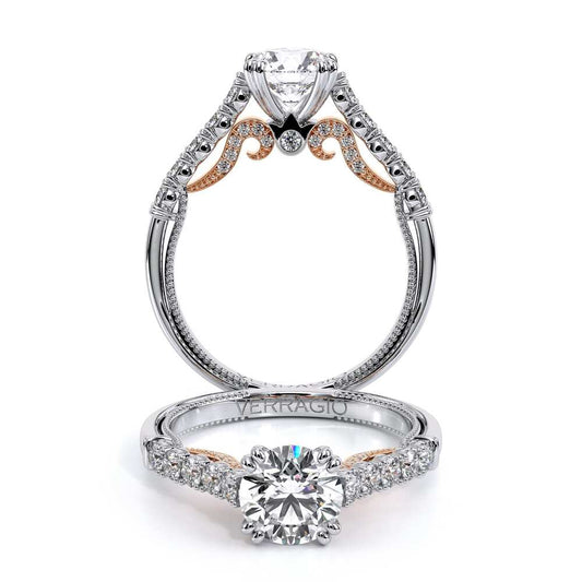 Verragio Pave Round Engagement Ring