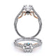 Verragio Pave Round Engagement Ring