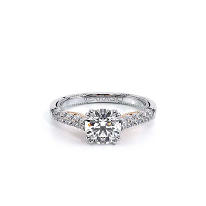 Verragio Pave Round Engagement Ring