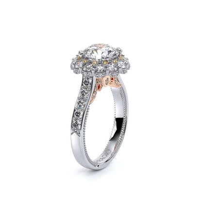 Verragio Halo Round Engagement Ring