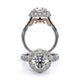 Verragio Halo Round Engagement Ring