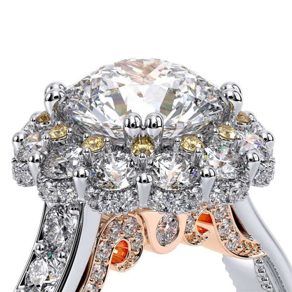 Verragio Halo Round Engagement Ring