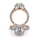 Verragio Halo Cushion Engagement Ring