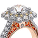 Verragio Halo Cushion Engagement Ring