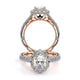 Verragio Halo Oval Engagement Ring