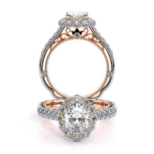 Verragio Halo Oval Engagement Ring