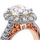 Verragio Halo Oval Engagement Ring