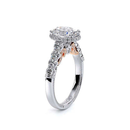 Verragio Pave Oval Engagement Ring