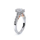 Verragio Pave Oval Engagement Ring