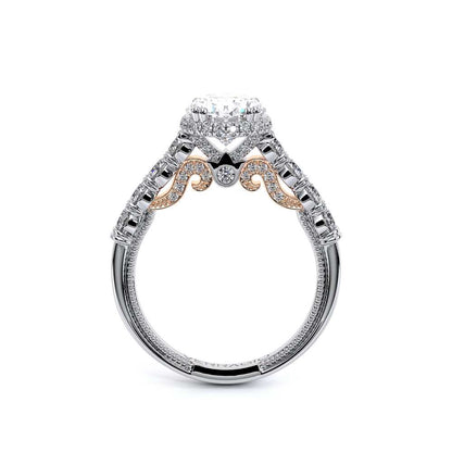 Verragio Pave Oval Engagement Ring