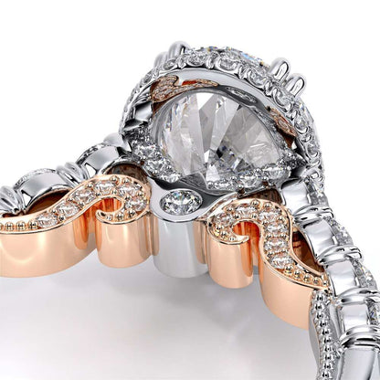 Verragio Pave Oval Engagement Ring