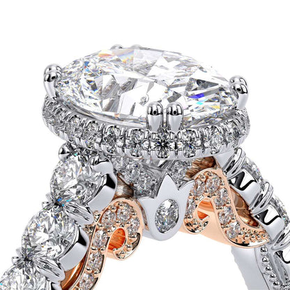 Verragio Pave Oval Engagement Ring