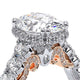 Verragio Pave Oval Engagement Ring