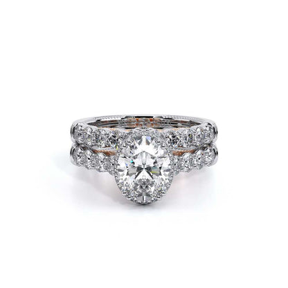 Verragio Pave Oval Engagement Ring