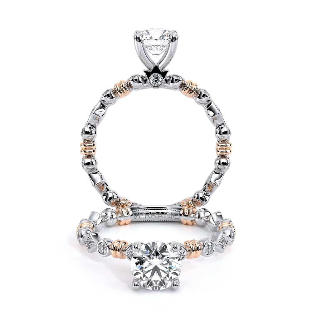 Verragio Pave Round Engagement Ring