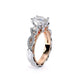 Verragio Three-Stone Oval Engagement Ring