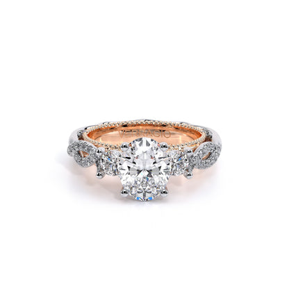 Verragio Three-Stone Oval Engagement Ring
