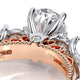 Verragio Three-Stone Oval Engagement Ring
