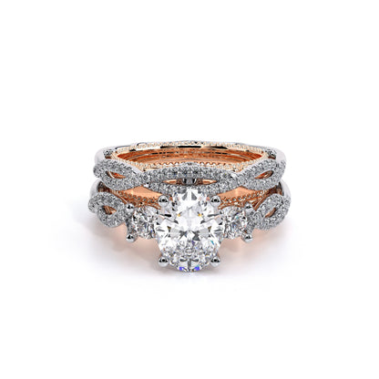 Verragio Three-Stone Oval Engagement Ring