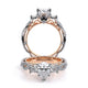 Verragio Three-Stone Pear Engagement Ring
